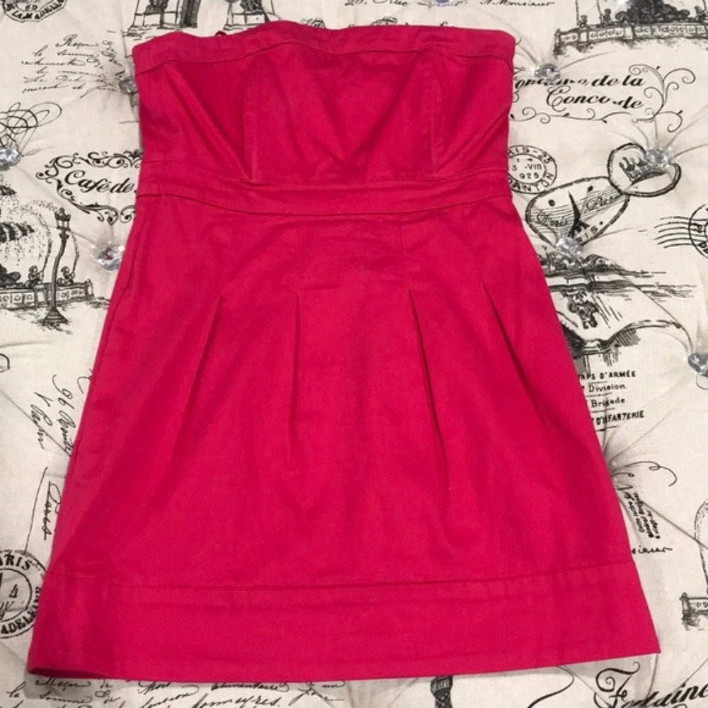 Terranova Barbie Pink Strapless Mini Dress